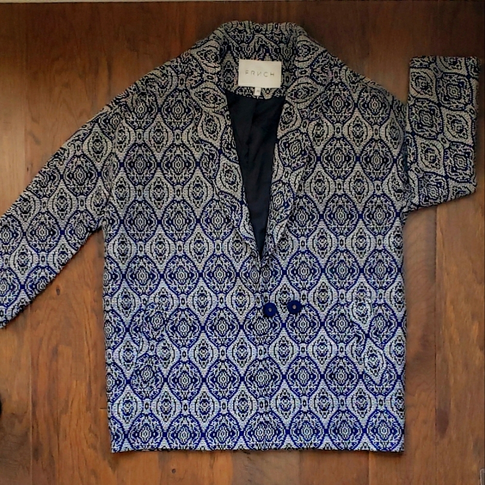 FRNCH blazer with 3/4 sleeve